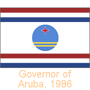 Governor of Aruba, 1986
